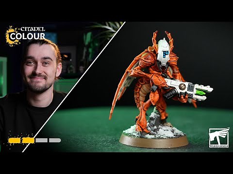 How To Paint: Vespid Stingwing Strain Leader | Intermediate | Warhammer 40,000