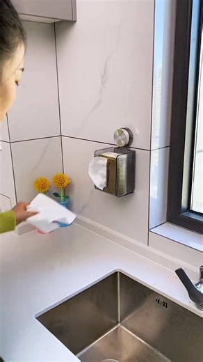 9.5K views · 50 reactions | Suction Cup Multifunctional Tissue Box #TissueBox | MYK | Facebook
