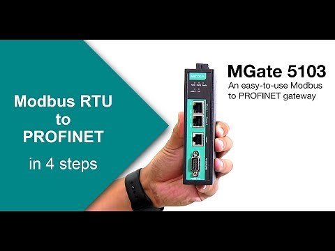 Convert Modbus RTU to PROFINET in 4 Steps