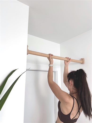 Removable Wooden Pull-up Bar – Premium 100% Hardwood, Cut to Size, Fits Door Frames up to 120 Cm, for Adults and Kids - Etsy