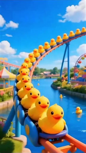 So Cute ducklings 🥰🥰🥰 3D cartoon animation Fun for kids 👶✨ #kidslearning #3danimation #cartoon #ukfyp #usafyp