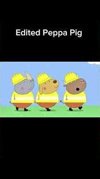Edited Peppa Pig #guessthesong #funnymemes #joke #funny #memes #peppapig #reelschallenge #shorts