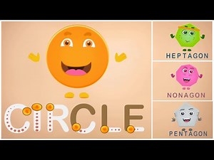 ABC Preschool Learn to Write Alphabets – English Alphabet and Names of Shapes Writing for Kids