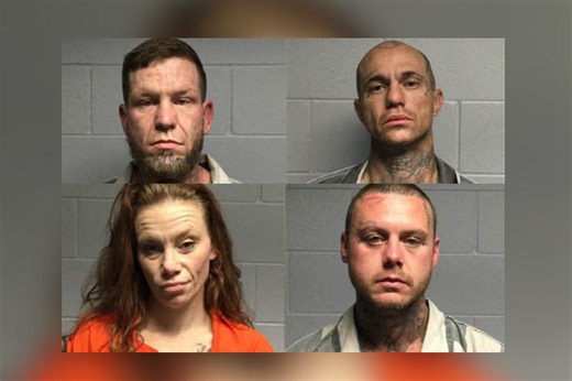 4 arrested following Polk County drug bust, stolen vehicles recovered