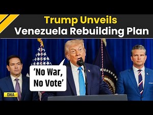 US Attack On Venezuela: Donald Trump Says Fix Country First, No Elections In Venezuela | Trump News