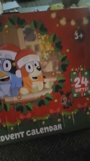 bluey advent calendar unboxing