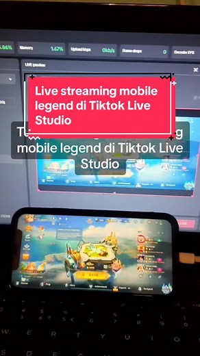 Tutorial Live Streaming Mobile Legends di TikTok