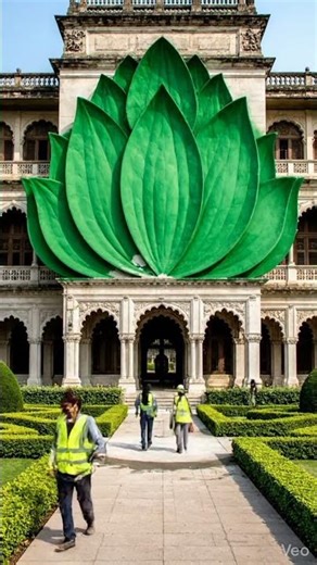 💡Construction of Lotus temple // #aivideo #aianimation #shorts