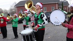 Our high school marching bands have provided plenty of holiday music in our local parades. Here is a short clip of the Bessemer City High School band performing on Friday, December 6 prior to the start of the Bessemer City Christmas Parade. | Gaston County Schools