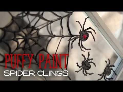 DIY Halloween Window Clings