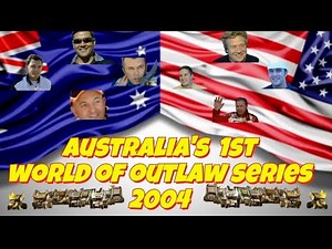 The Inaugural World of Outlaws Downunder event at Parramatta City Raceway, Sydney–Feature Race 2004