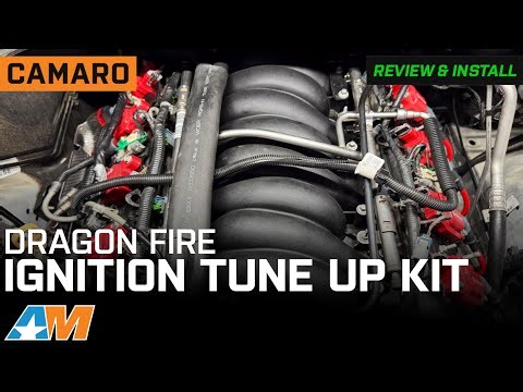 2010-2015 V8 Camaro Dragon Fire Performance Ignition Tune Up Kit Review & Install