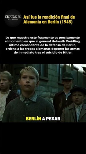 Así se vivió el fin de la Alemania Nazi en Berlín. #ww2