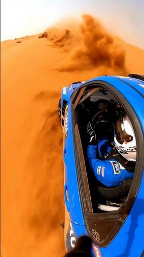 Insane 100MPH FPV Drone Chase: Cinematic Rally Car in Sand Dunes #shortsviral