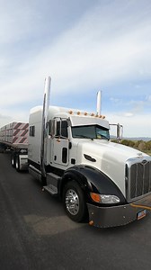 A good lookin peterbilt 386 i caught strollin the boulevard in Utah. | Whataberger