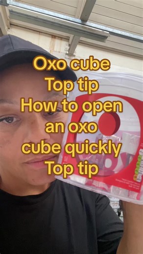 Quick Tips for Opening an Oxo Cube