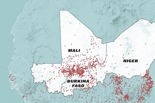 Comprendre la guerre au Sahel avec des cartes