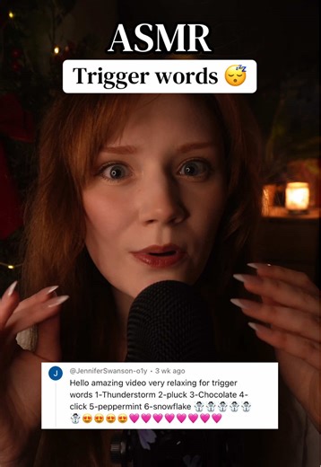 Enjoy Long Trigger Words ASMR for Relaxation
