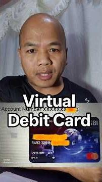 Virtual Debit card #atm #virtualcard #banking