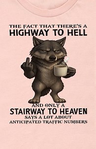 https://luvnaturetee.com/wolfhighwaytohell | We love Wolf