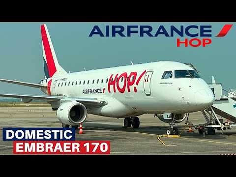 AIR FRANCE HOP EMBRAER 170 | Lyon - Nice | Trip Report