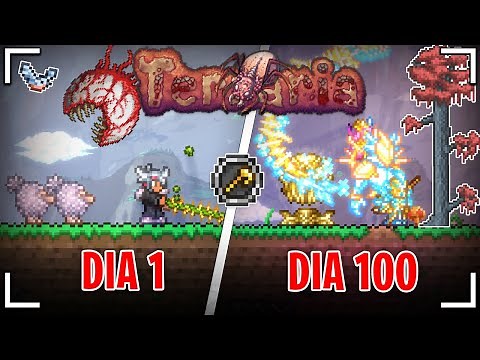 SOBREVIVI 100 DIAS de SUMMONER no TERRARIA!