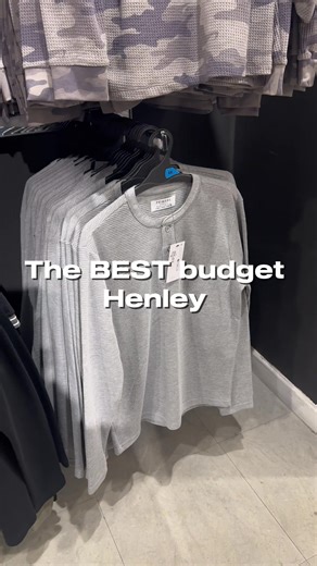 The BEST budget Henley going… #streetwear #fashion #maxn #fyp