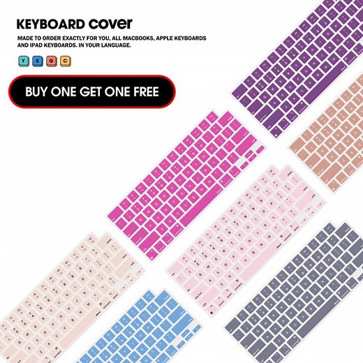 Silicone Keyboard Cover for MacBook Pro/air: Dustproof, Waterproof for MacBook Air 13" M4 2025 Pro 13 14 16 M4 2024 Cover - Etsy