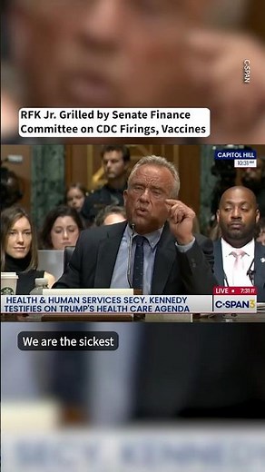RFK Jr. Grilled by Senate, Shakeup at CDC, Trump Blames CDC Turmoil on Covid Vaccine Safety Concerns