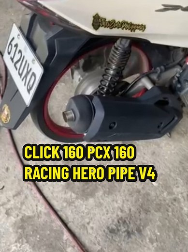 CLICK 160 PCX 160 Racing Hero Pipe V4 - Affordable Upgrade