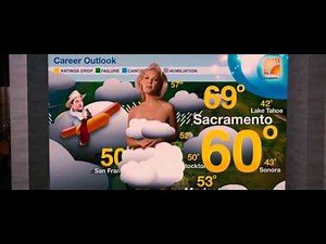 Naked weather girl [in The Ugly Truth (2009)]