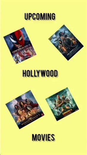 upcoming hollywood Movies