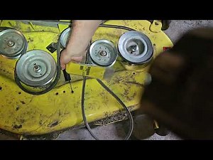 Replace Tension Spring on John Deere D-170 Riding Lawn Mower