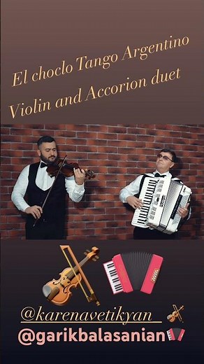El choclo tango argentino violin and accordion #accordeon #music #live #tango #tangoargentino