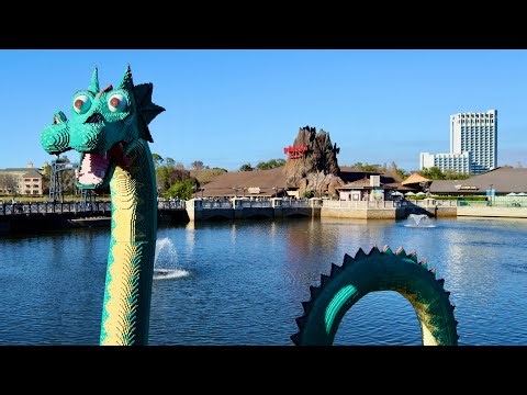 Disney Springs Marketplace Area 2026 Sights & Sounds in 4K | Walt Disney World Orlando Florida 2026