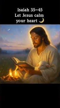 Restless thoughts? Find comfort in Scripture 🌿 | Isaiah 35–45 Preview