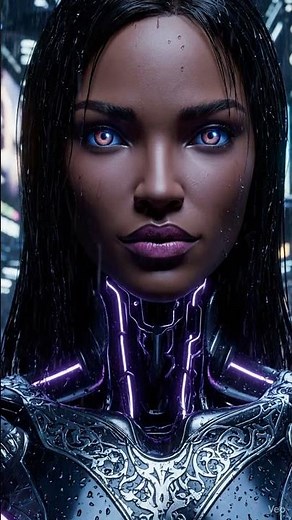 Next-Gen Female Android Unveiled | Moody Cyberpunk Humanoid Bot Reveal #stablediffusion