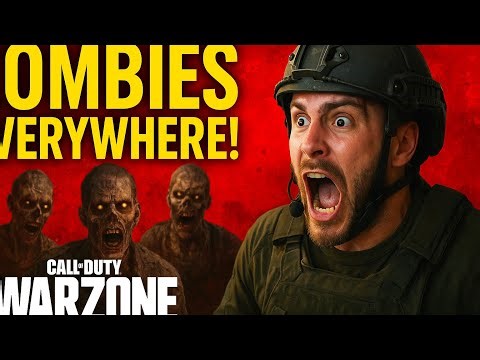 WARZONE ZOMBIES Had Us SCREAMING 😂💀 | Insane Squad Chaos