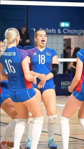 Beauty Meets Power 💪 Volleyball Girls Highlights