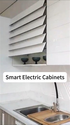 PA Home Design | Welcome to the future of living ⚡️✨ Smart Electric Cabinets are here to make your life easier — and way cooler 😎 🔹 One-touch open & close... | Instagram
