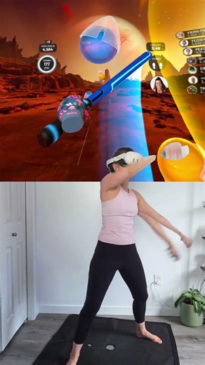 NEW! FitXR FLOW Workouts are so much fun :D #questcreatorpartner #fitxr #vrfitness