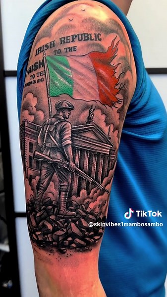Celebrating Irish Heroes: 1916 Commemorative Tattoo