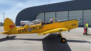 7.1K views · 657 reactions | #CWH50 - A sign that the flying season is not far off - the first engine run up of the Chipmunk as it begins its 50th season flying at the Canadian Warplane Heritage. | Canadian Warplane Heritage Museum | Facebook