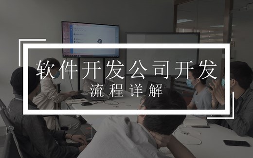 【软件开发】一家软件公司是怎么开发一款软件的？