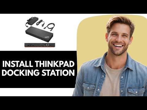 How To Install ThinkPad Docking Station