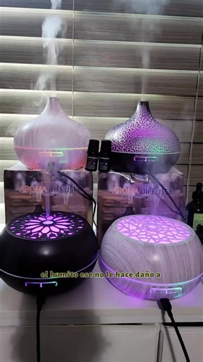 Air Humidifier and Essential Oil Diffuser Combo, Ultrasonic Cool Mist Humidifier for Large Room Bedroom, Remote Control, Ultra Quiet, Auto Shut-Off