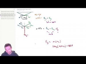 Mastering Tension: Solving for Forces When an Object Is Suspended by Two Ropes at Different Angles