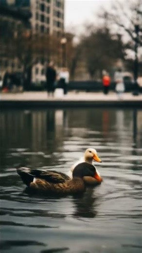 Two Ducks play on water #funny #cartoon #cute #duck #motivation #support #subscribemychannel