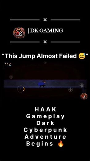 “This Jump Almost Failed 😱 | HAAK Gameplay” #shorts #smartphone #gaming #letsplay