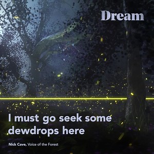 350 reactions · 86 shares | Musician, writer and actor, Nick Cave joins the cast of Dream – the Royal Shakespeare Company’s live, online performance inspired by Shakespeare’s iconic play. Nick joins the cast in the role of The Voice of the Forest and has pre-recorded his narration during lockdown. Tickets on sale now: dream.online | Royal Shakespeare Company | Facebook